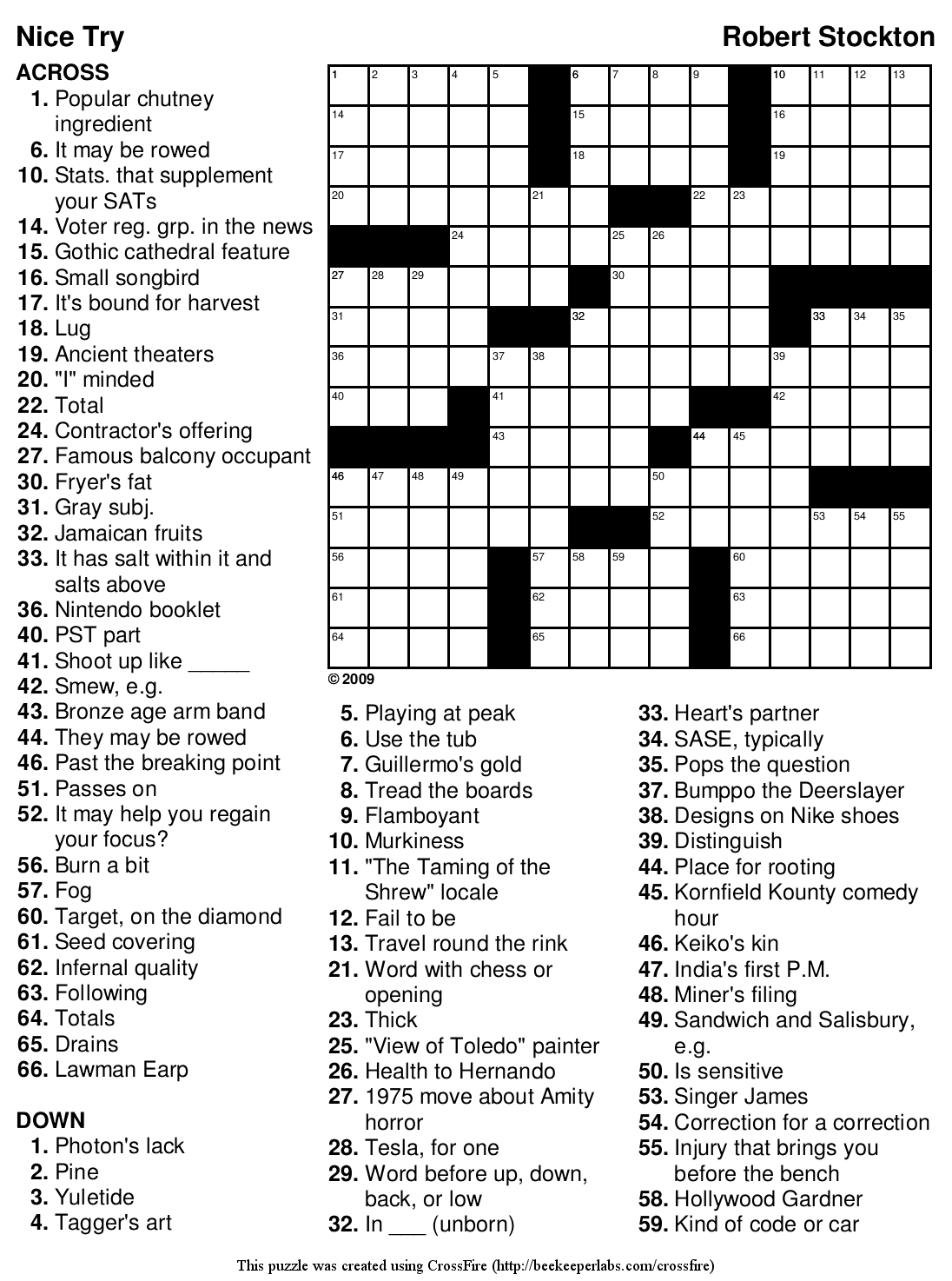 Healthy Eating Crossword Wordmint Printable Crossword 