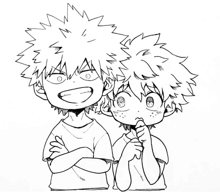 My Hero Academia Coloring Pages 100 Free Coloring Pages ...