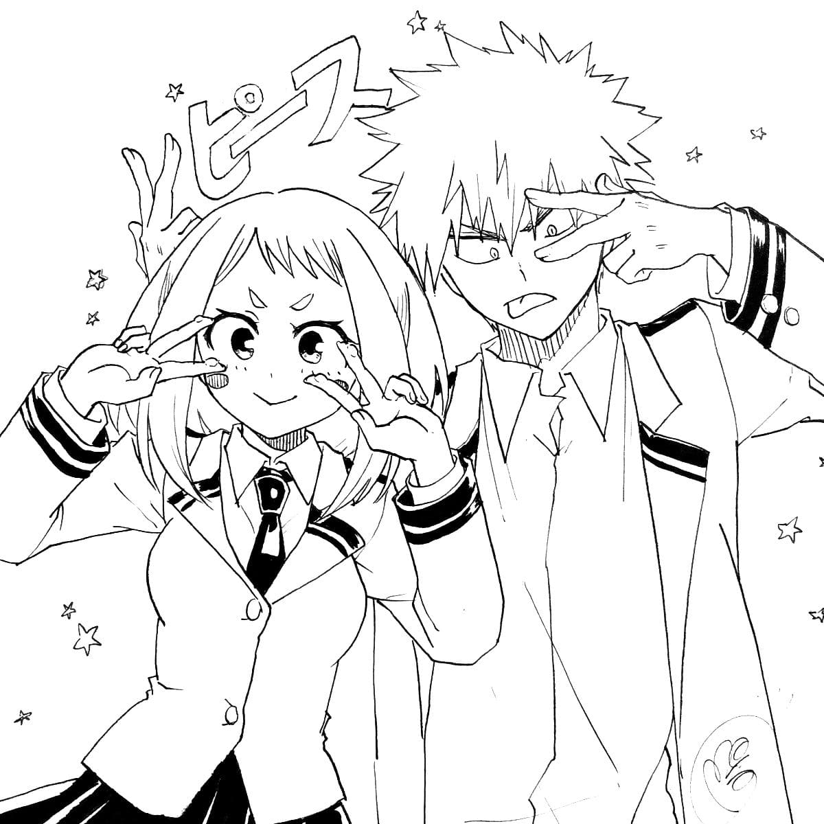 My Hero Academia Coloring Pages 100 Free Coloring Pages