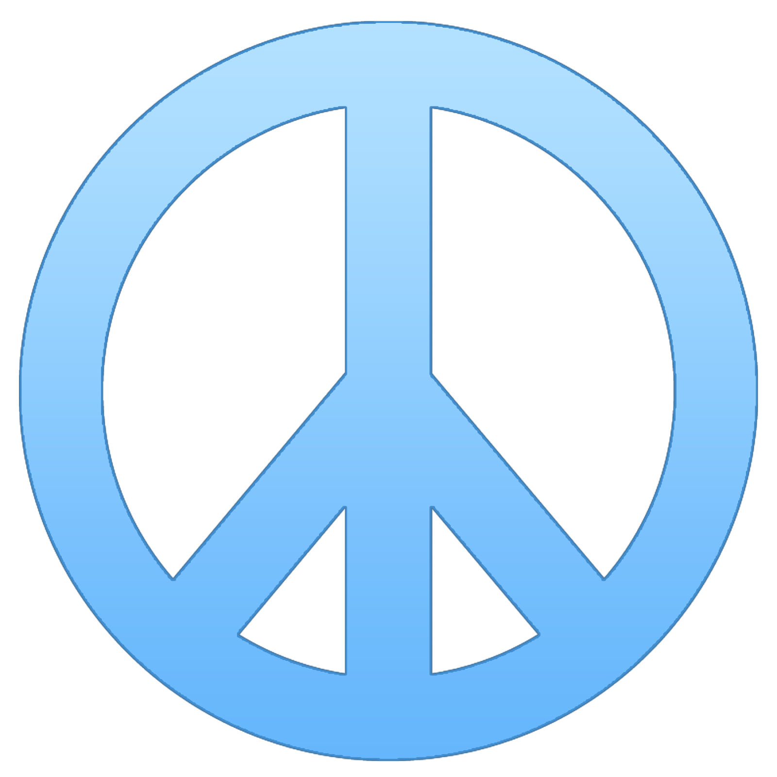 Peace Sign Template ClipArt Best