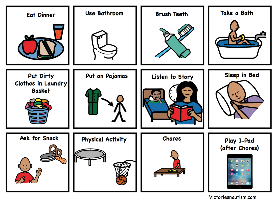 Picture Autism Visuals Autism Communication Cards 