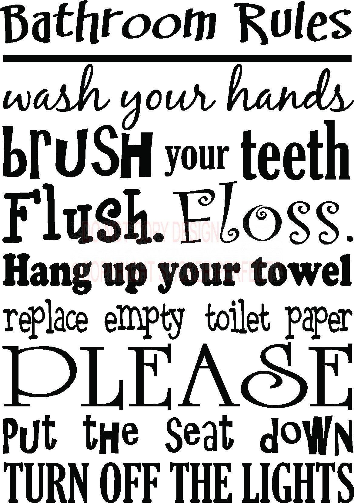 Printable Bathroom Quotes And Sayings QuotesGram