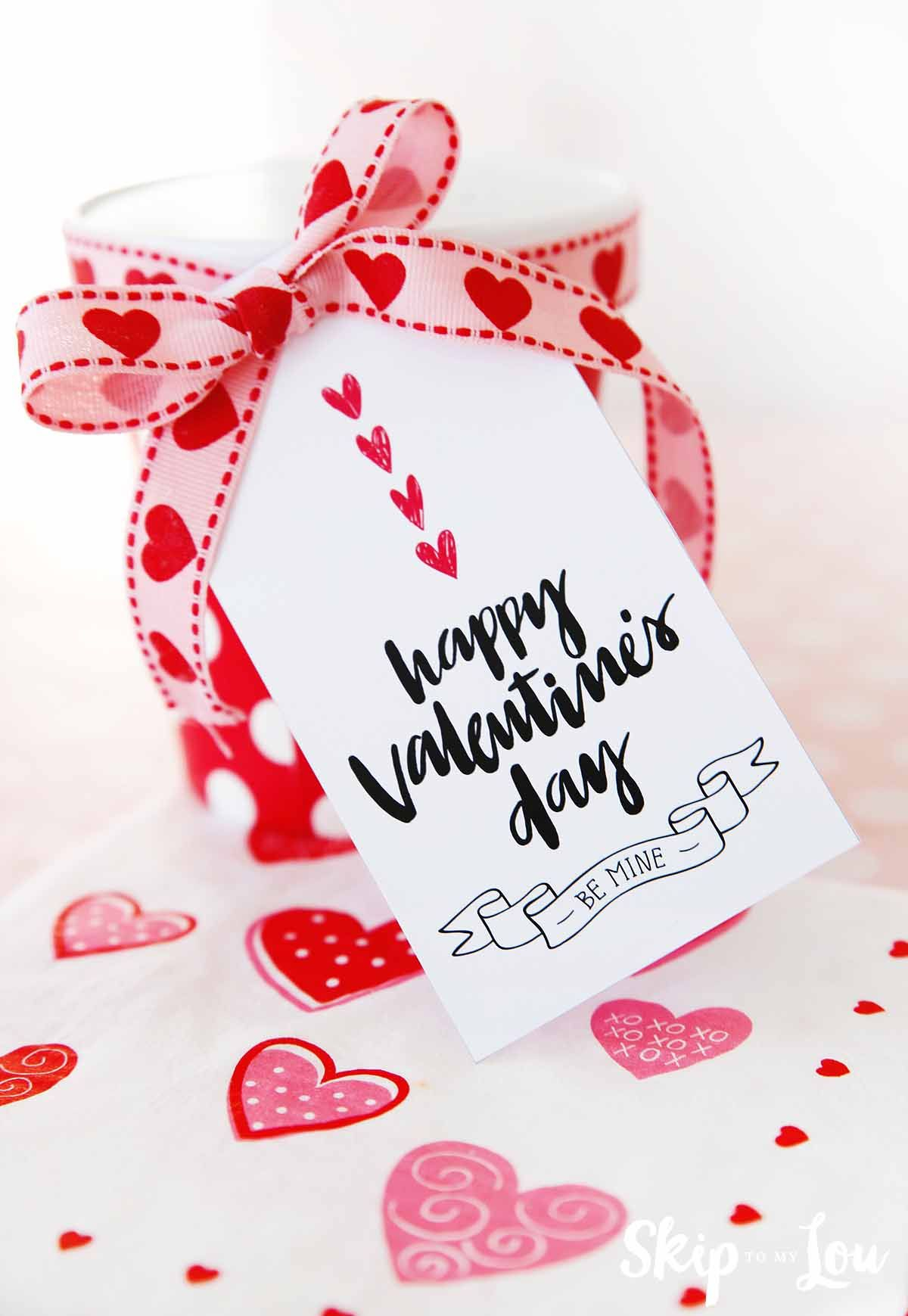 Printable Valentine Tags Valentines Gift Tags