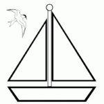 Sailboat Template For Kids ClipArt Best