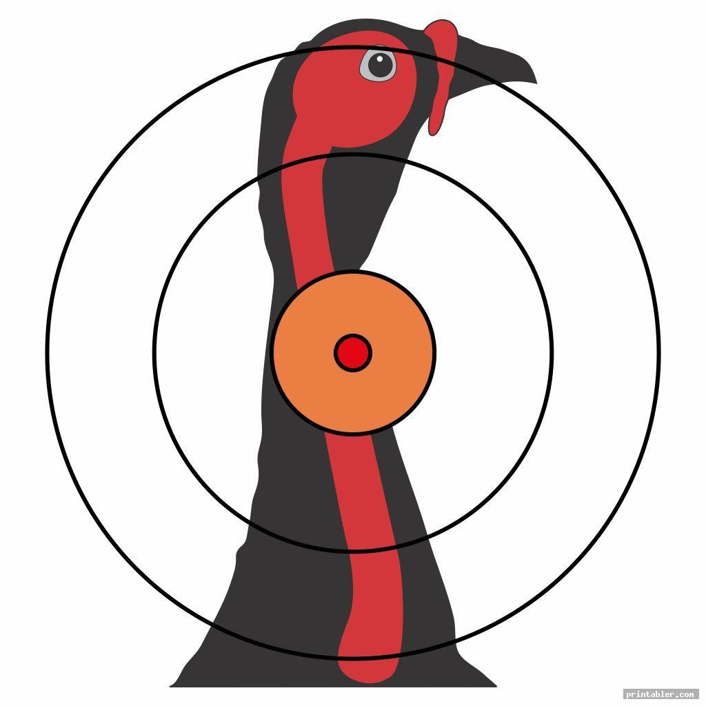 Free Printable Turkey Targets