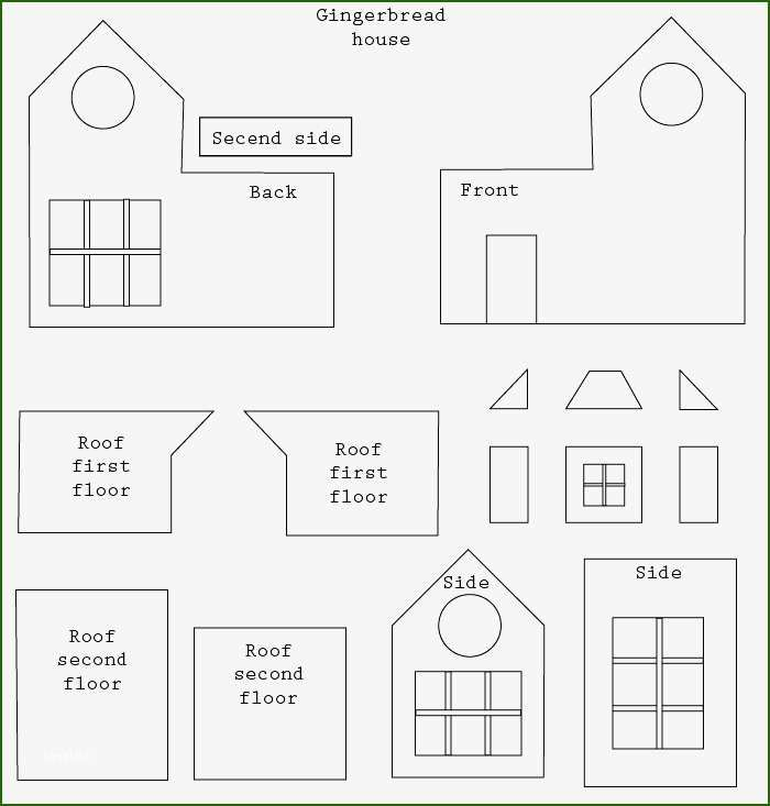 Victorian Gingerbread House Template 16 Notion That Prove