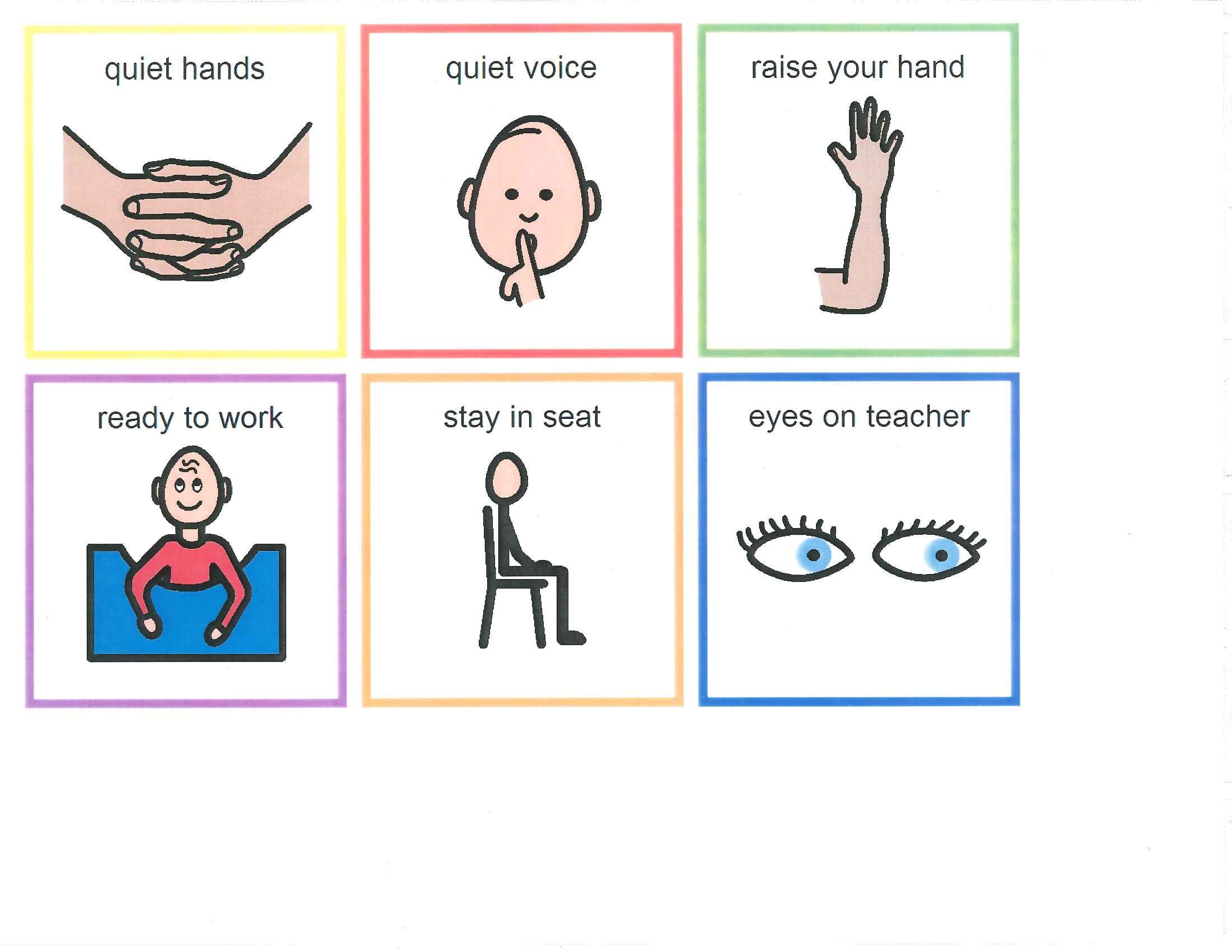 Visual Supports Autism Visuals Autism Pictures 