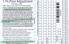 Menards 11 Off Rebate Form