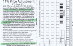 Menards Rebate Form For 11