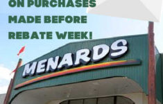 Menards 11 Rebate 2023 Form