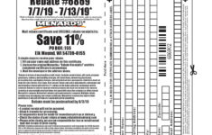 Menards Rebate Form For 11