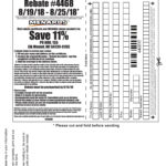 Menards Rebate Form 7809 Printable Crossword Puzzles Bingo Cards Forms   Menards Rebate.form