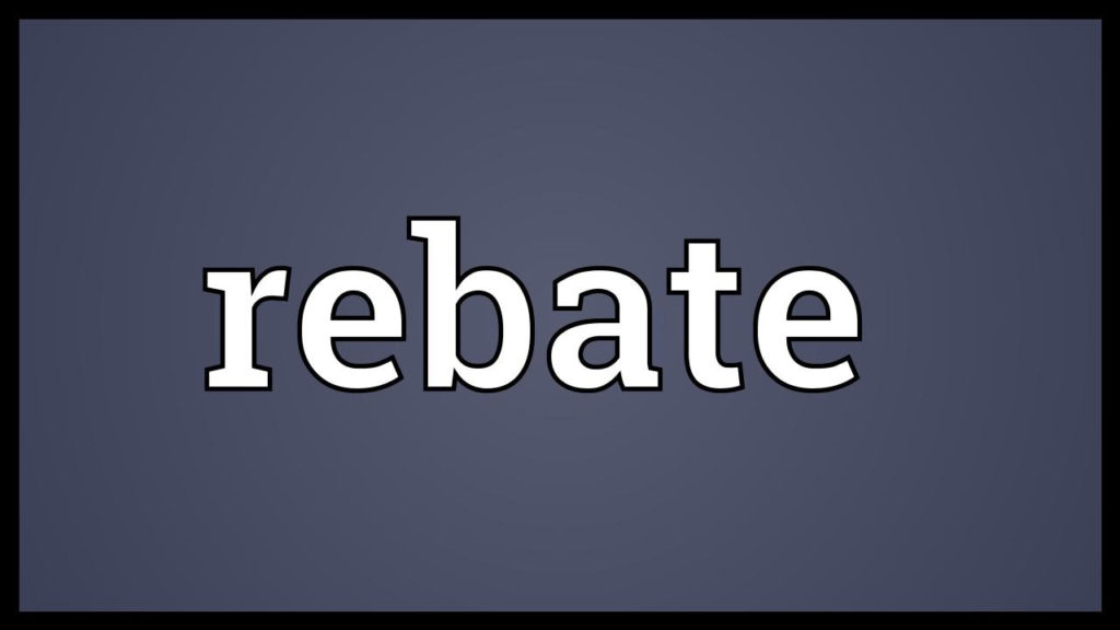 2 Rebate Meaning