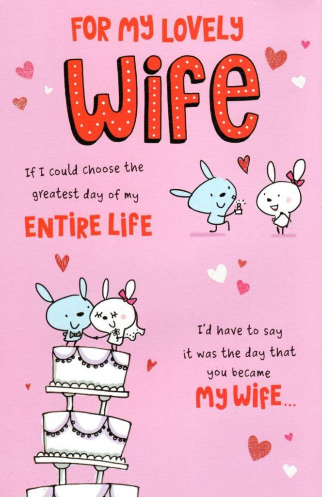 Printable Valentine Card For Wife