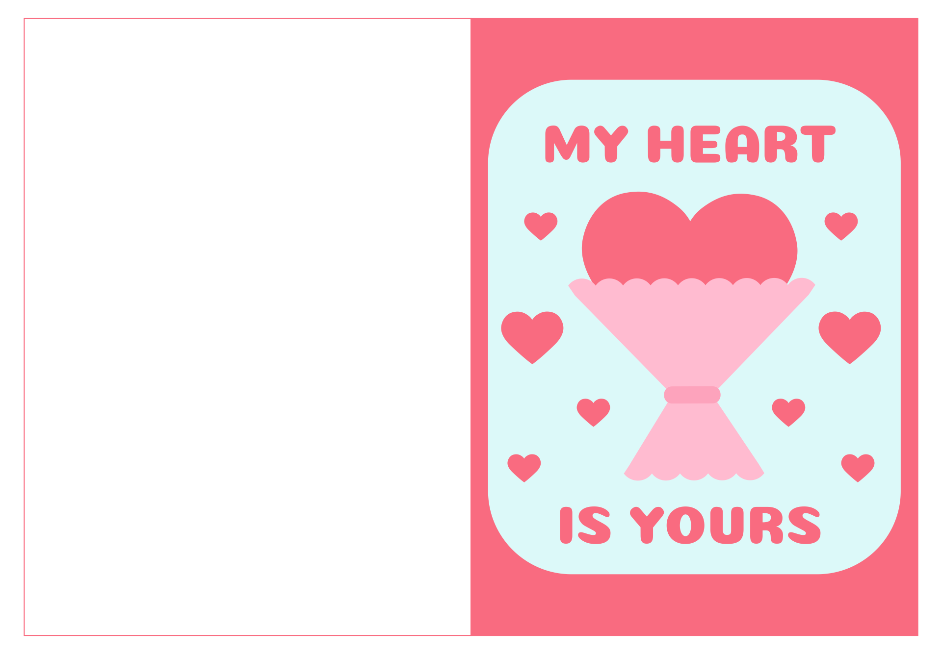 Printable Valentine Day Card For Boyfriend
